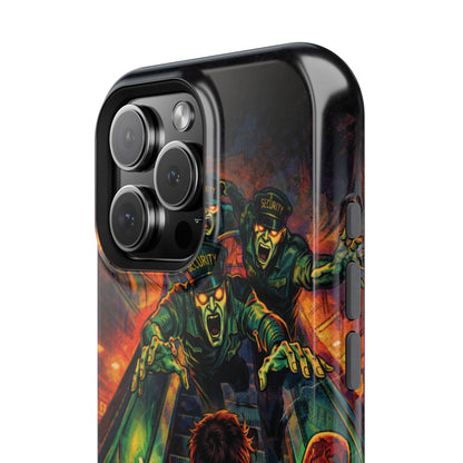 Horror Zombie Escalator Phone Case - Impact Resistant Protective Cover