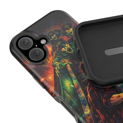 Horror Zombie Escalator Phone Case - Impact Resistant Protective Cover