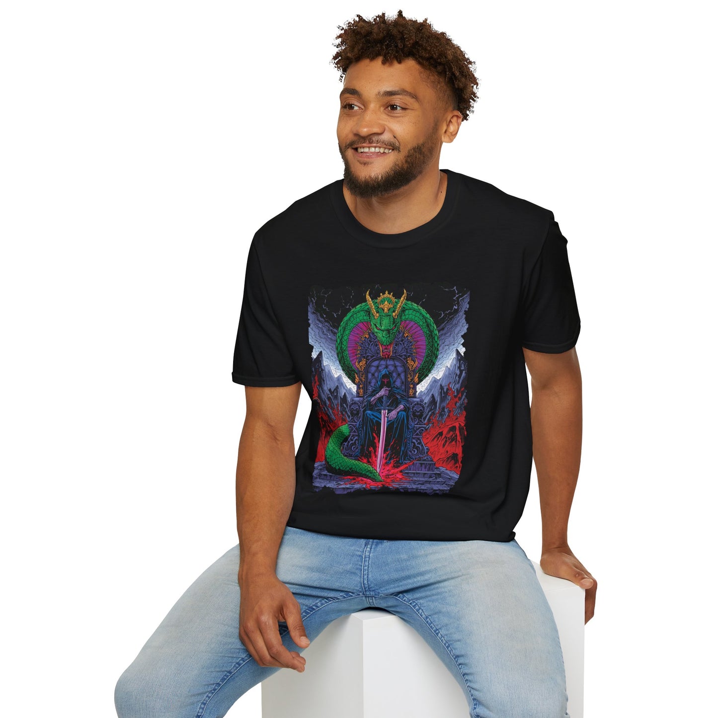 Gothic Serpent Throne T-Shirt