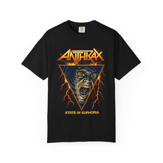 Anthrax-Style Vintage Rock Band T-Shirt