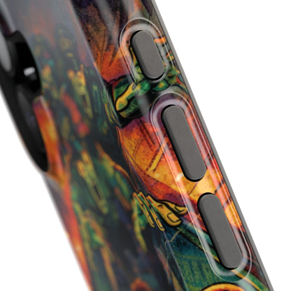 Horror Zombie Escalator Phone Case - Impact Resistant Protective Cover