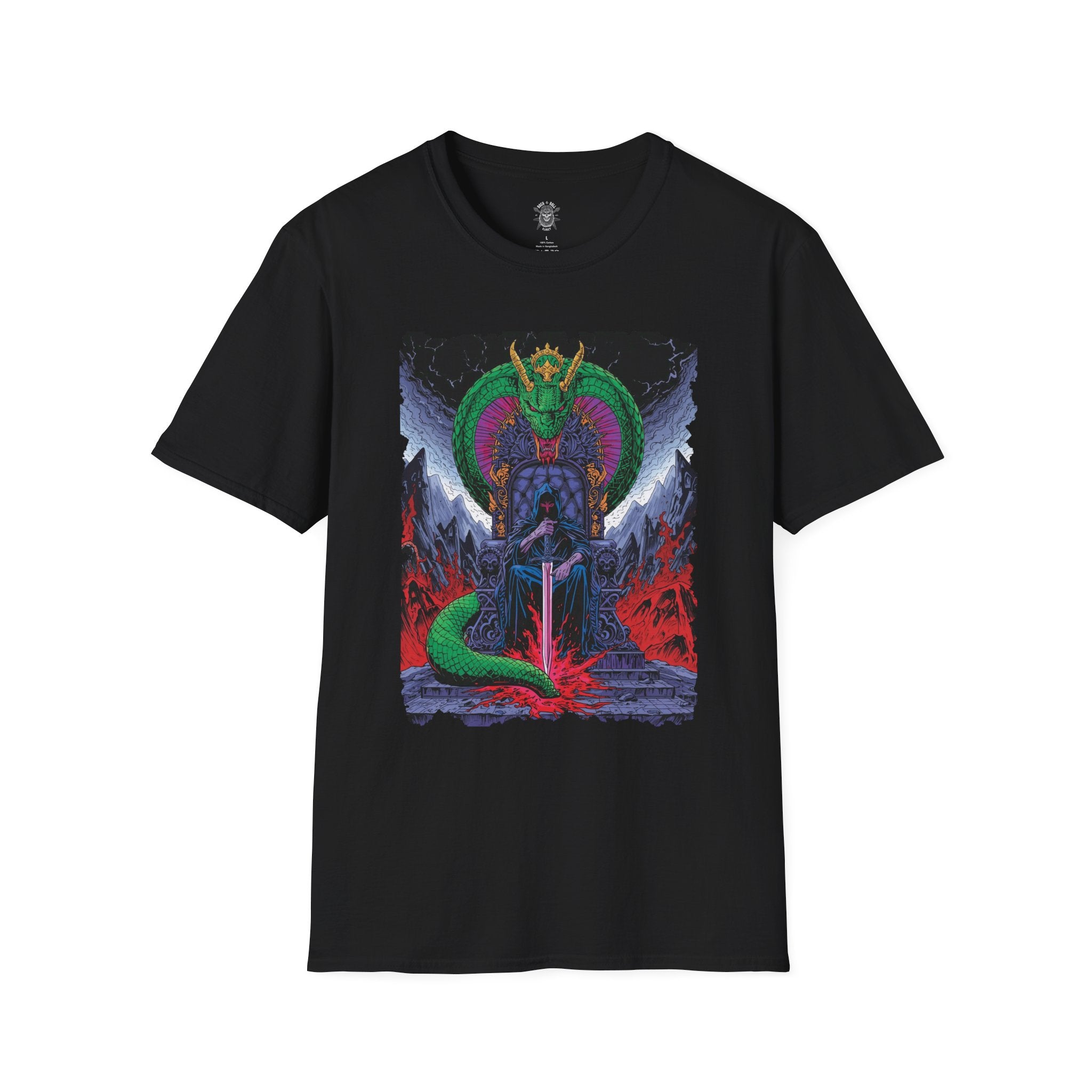 Gothic Serpent Throne T-Shirt