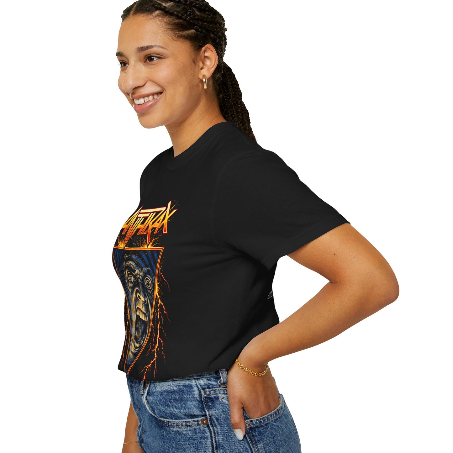 Anthrax-Style Vintage Rock Band T-Shirt