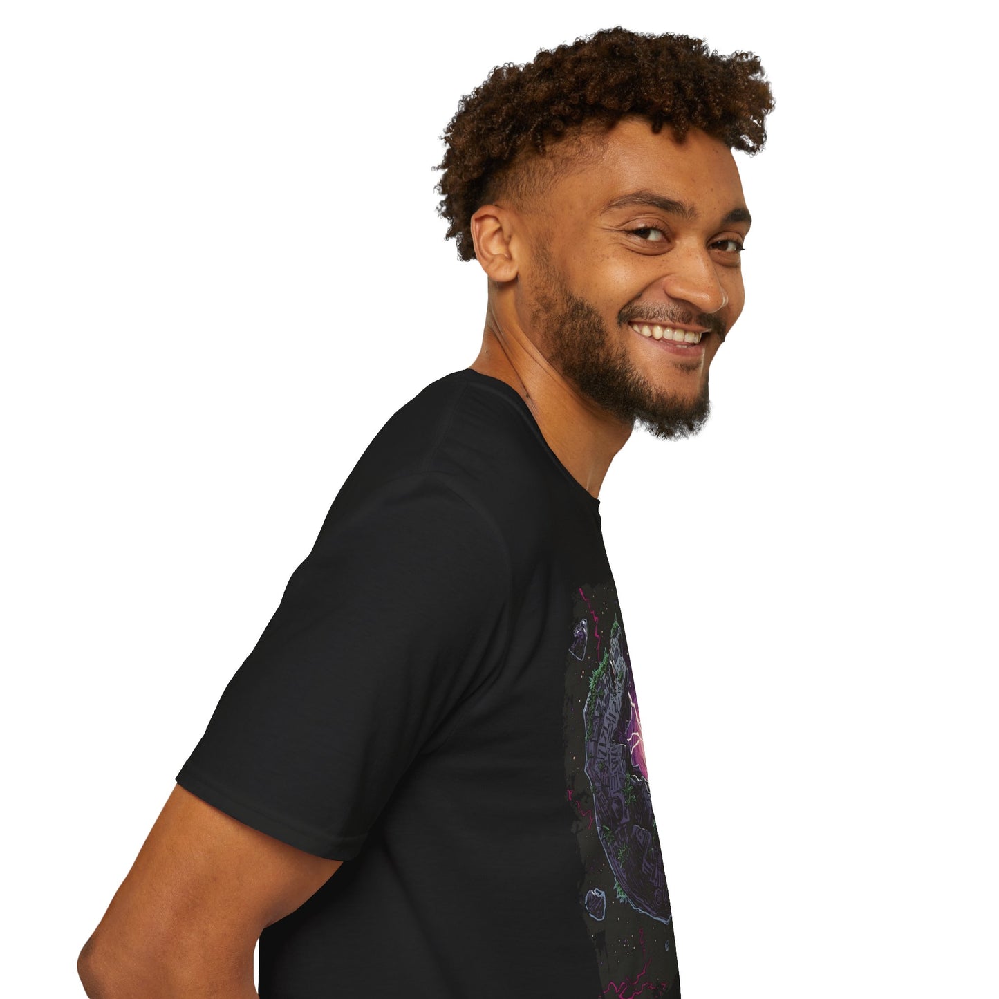 T-Shirt – 80s Cosmic Fantasy Dimensional Relic Illustration