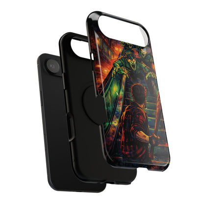 Horror Zombie Escalator Phone Case - Impact Resistant Protective Cover