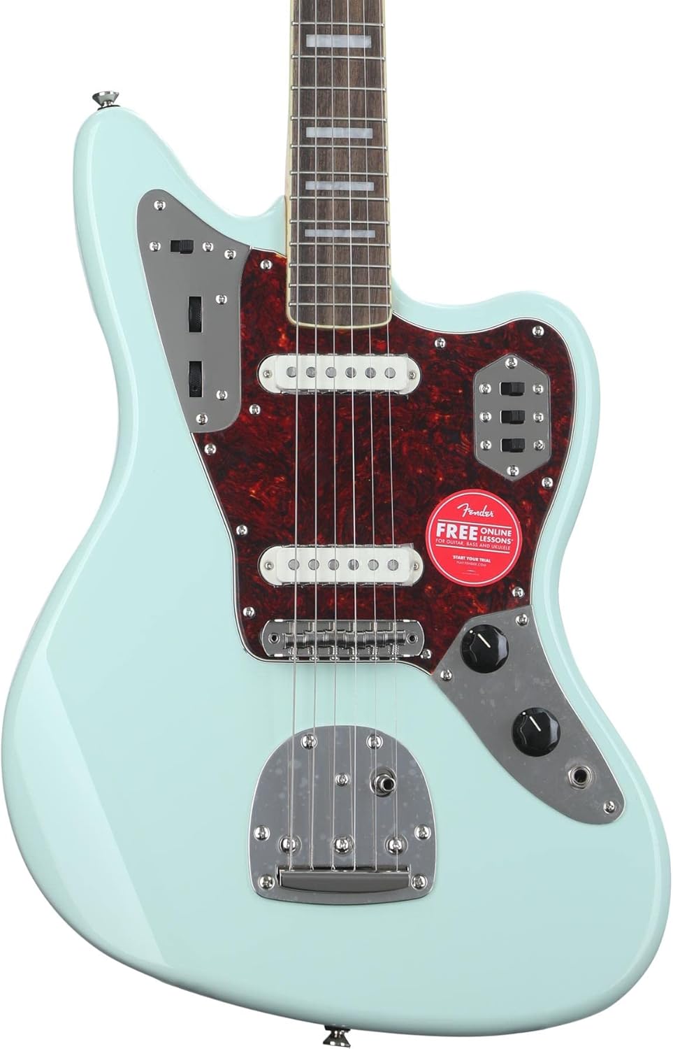 Fender Squier Classic Vibe 60's Jazzmaster Electric Guitar - Laurel - Sonic Blue