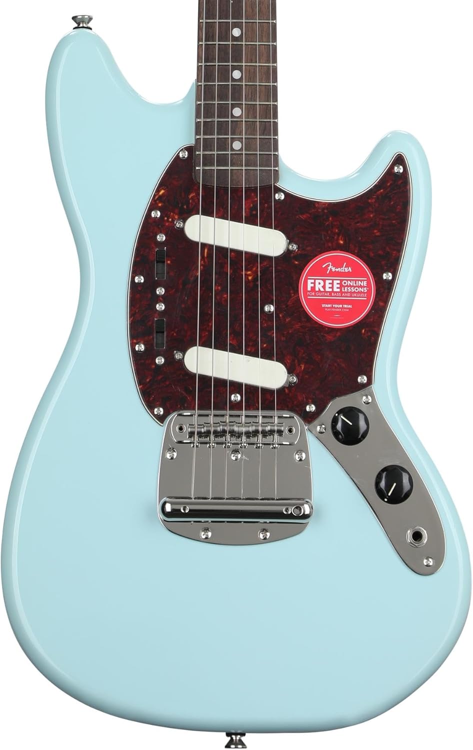 Fender Squier Classic Vibe 60's Jazzmaster Electric Guitar - Laurel - Sonic Blue