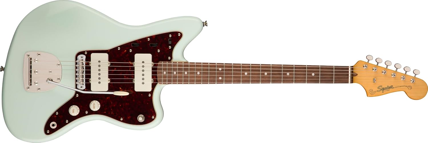 Fender Squier Classic Vibe 60's Jazzmaster Electric Guitar - Laurel - Sonic Blue