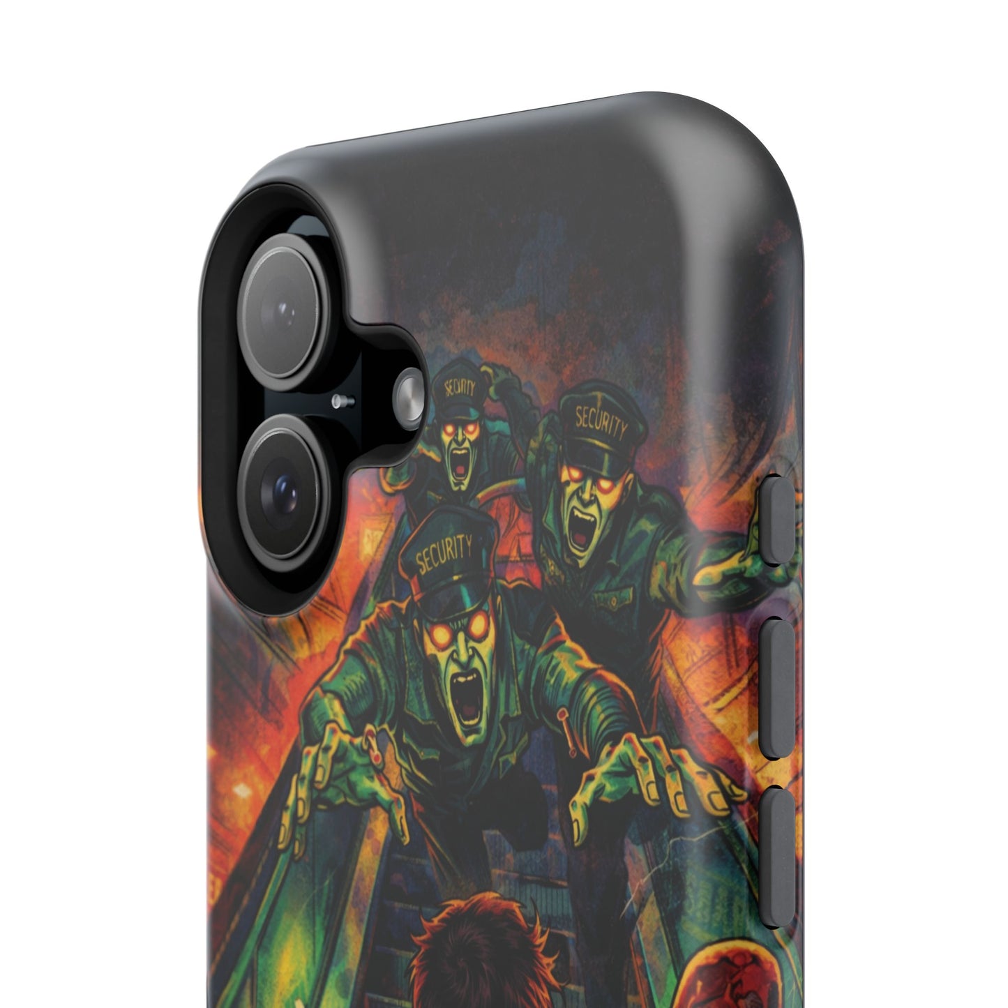 Horror Zombie Escalator Phone Case - Impact Resistant Protective Cover