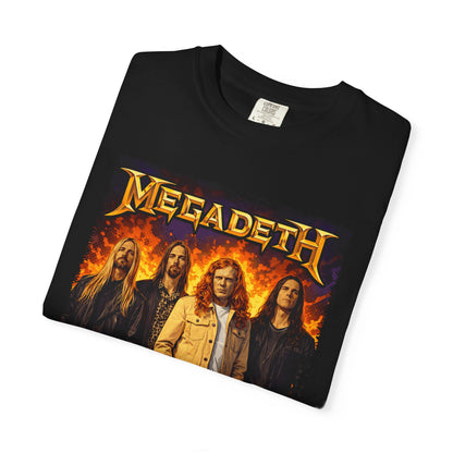 Vintage Megadeth-Style Rock Band T-shirt