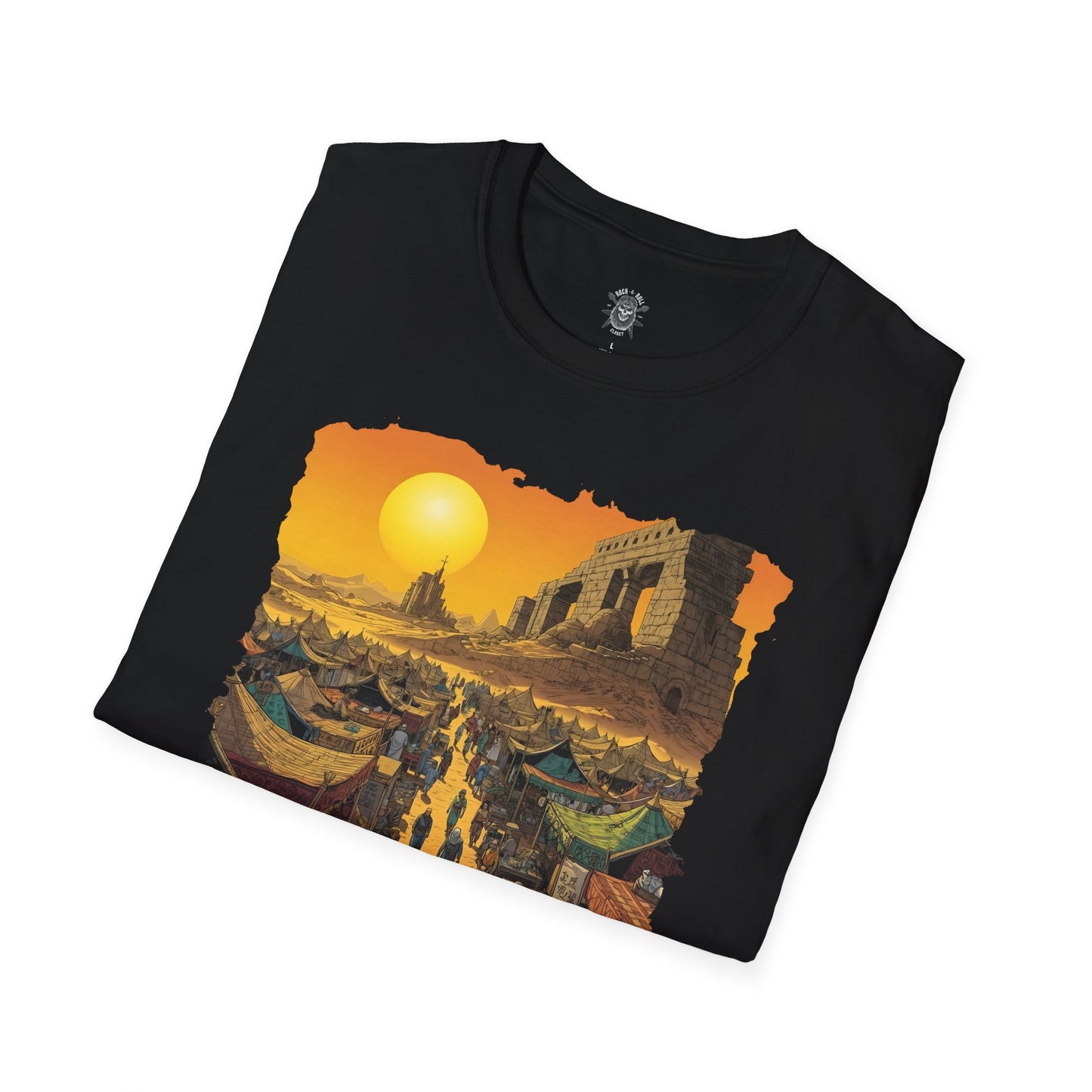 Desert Bazaar Adventure T-Shirt — The Desert Bazaar of a Thousand Worlds